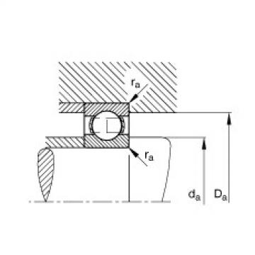 FAG Deep groove ball bearings - 16011