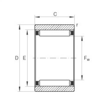 FAG Needle roller bearings - RNAO16X24X13-XL