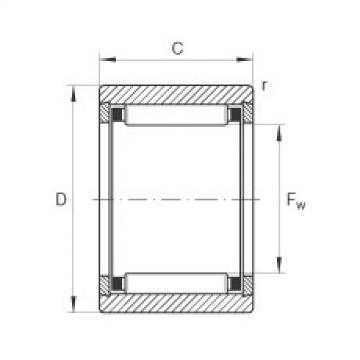 FAG Needle roller bearings - NK9/12-TV-XL