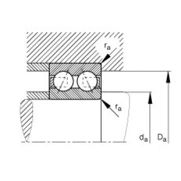 FAG Angular contact ball bearings - 3205-BD-XL