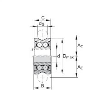 FAG Track rollers with profiled outer ring - LFR5206-20-2Z