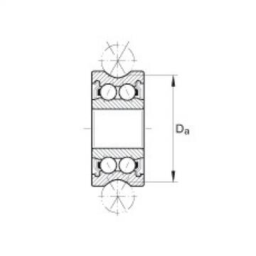 FAG Track rollers with profiled outer ring - LFR50/8-6-2Z