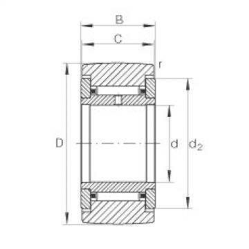 FAG Yoke type track rollers - NATR15