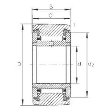 FAG Yoke type track rollers - NATR10-PP