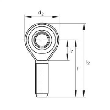 FAG Rod ends - GAKSL20-PS