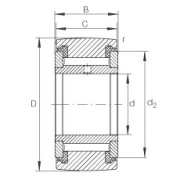 FAG Yoke type track rollers - NATV35-PP