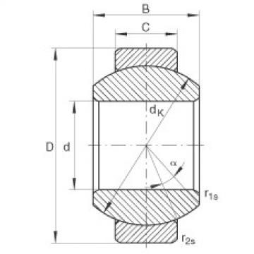 FAG Radial spherical plain bearings - GE10-FO