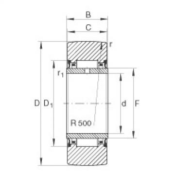 FAG St&uuml;tzrollen - NA2203-2RSR