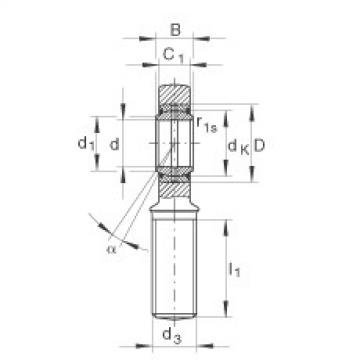 FAG Gelenkk&ouml;pfe - GAL60-DO-2RS