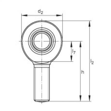 FAG Rod ends - GAR10-DO