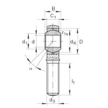 FAG Rod ends - GAKL14-PB