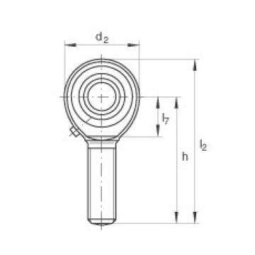 FAG Rod ends - GAKR10-PB