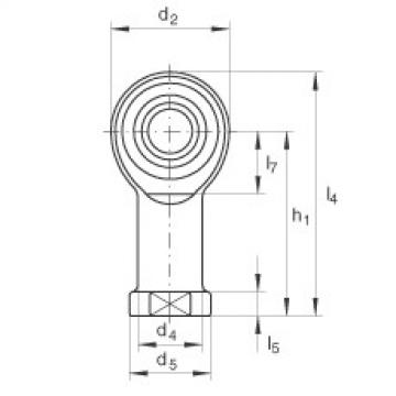 FAG Rod ends - GIKL18-PW