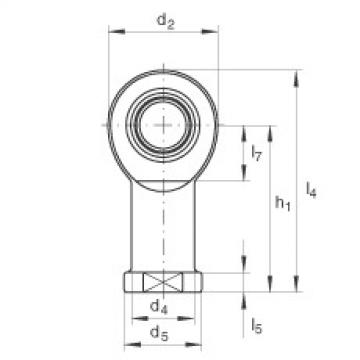 FAG Rod ends - GIL35-UK-2RS