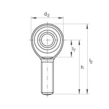 FAG Rod ends - GAKL14-PW