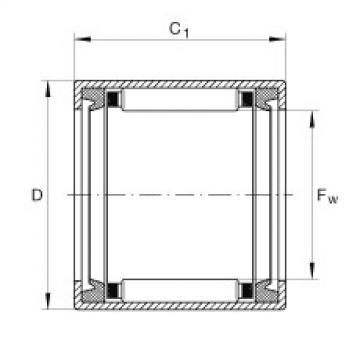 FAG Drawn cup needle roller bearings with open ends - SCE1014-PP