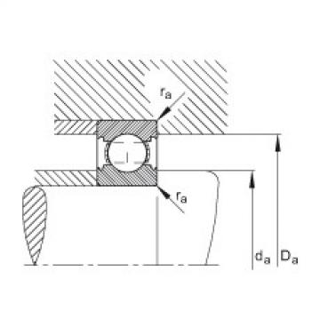 FAG Deep groove ball bearings - 6204-C