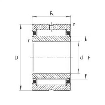 FAG Needle roller bearings - NA49/22-XL