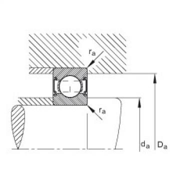 FAG Deep groove ball bearings - 6000-C-2HRS