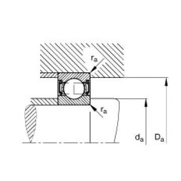 FAG Deep groove ball bearings - 6000-2RSR