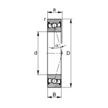 FAG Spindellager - HSS7011-C-T-P4S