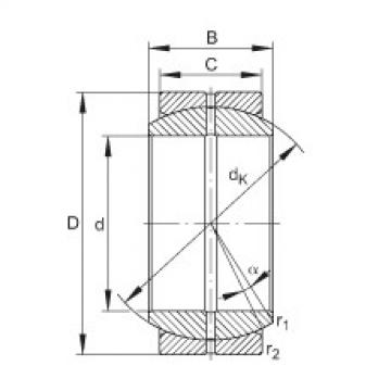 FAG Radial spherical plain bearings - GE15-DO