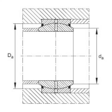 FAG Radial-Gelenklager - GE17-DO