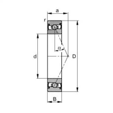 FAG Spindle bearings - HCS7013-E-T-P4S