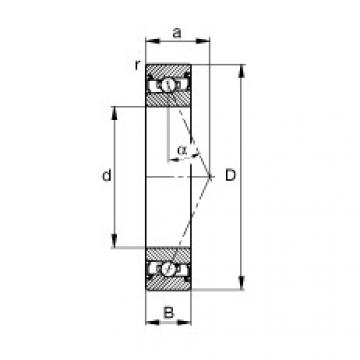 FAG Spindellager - HSS7011-E-T-P4S