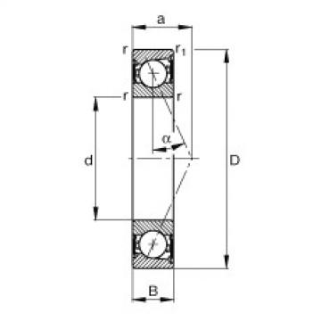 FAG Spindellager - B71903-E-2RSD-T-P4S