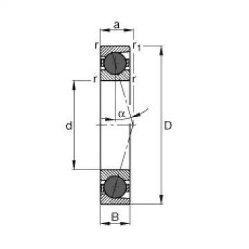 FAG Spindle bearings - HCB7018-C-T-P4S