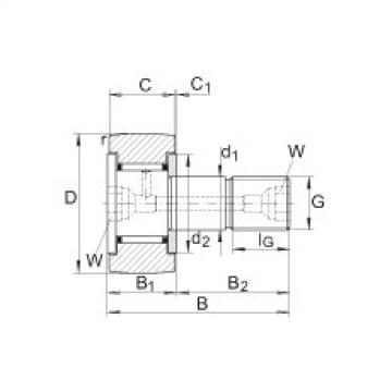 FAG Stud type track rollers - KR22