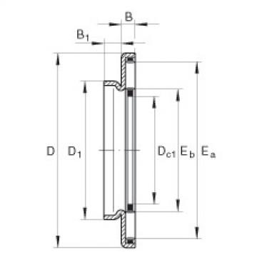 FAG Axial-Nadellager - AXW20