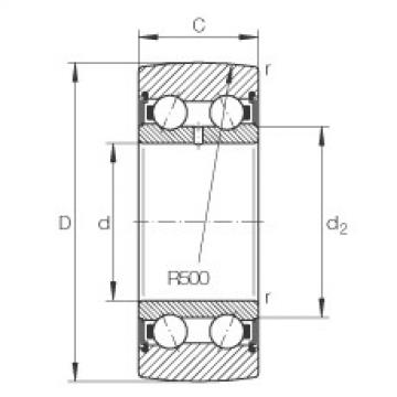 FAG Track rollers - LR5002-2RS