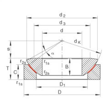 FAG Axial spherical plain bearings - GE25-AW