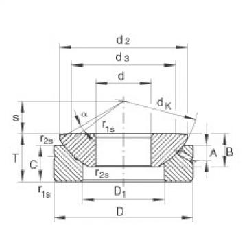 FAG Axial spherical plain bearings - GE50-AX