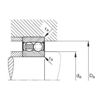 FAG Self-aligning ball bearings - 2201-2RS-TVH