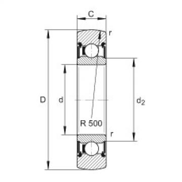 FAG Track rollers - LR200-2RS