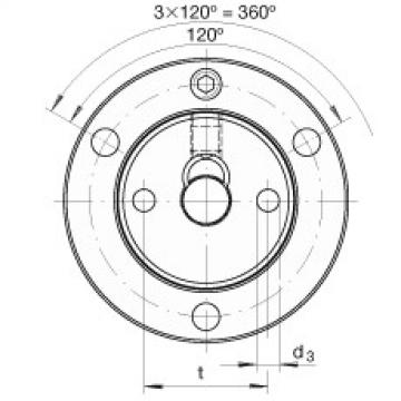 FAG Axial conical thrust cage needle roller bearings - ZAXFM2075