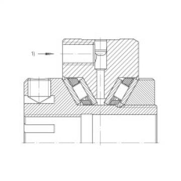 FAG Axial conical thrust cage needle roller bearings - ZAXFM1255