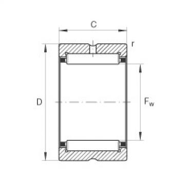 FAG Needle roller bearings - NK16/16-XL