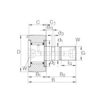 FAG Stud type track rollers - KR35