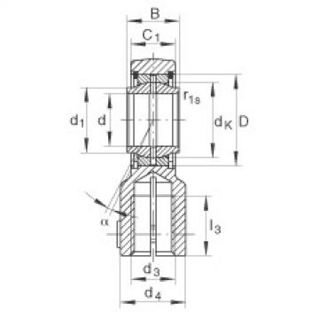 FAG Hydraulic rod ends - GIHNRK20-LO