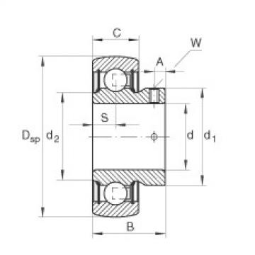 FAG Spannlager - AY17-XL-NPP-B