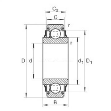 FAG Spannlager - 203-XL-KRR