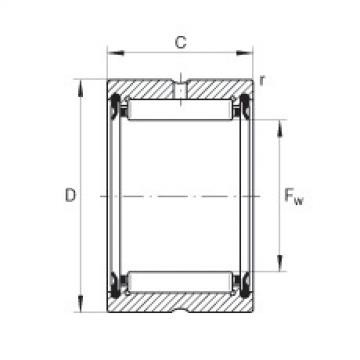 FAG Needle roller bearings - RNA4907-2RSR-XL