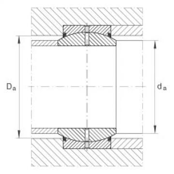 FAG Radial spherical plain bearings - GE20-DO-2RS