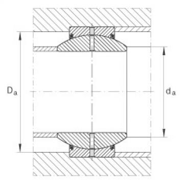 FAG Radial spherical plain bearings - GE50-FO-2RS