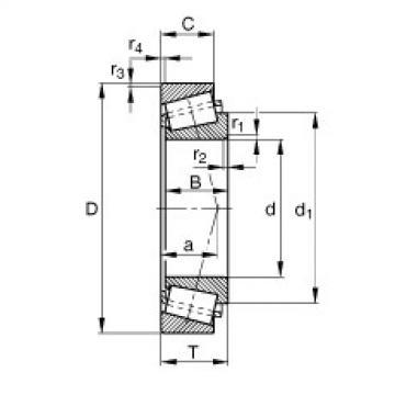 FAG Tapered roller bearings - 30207-XL