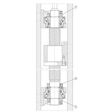 FAG Angular contact ball bearing units - DKLFA2590-2RS